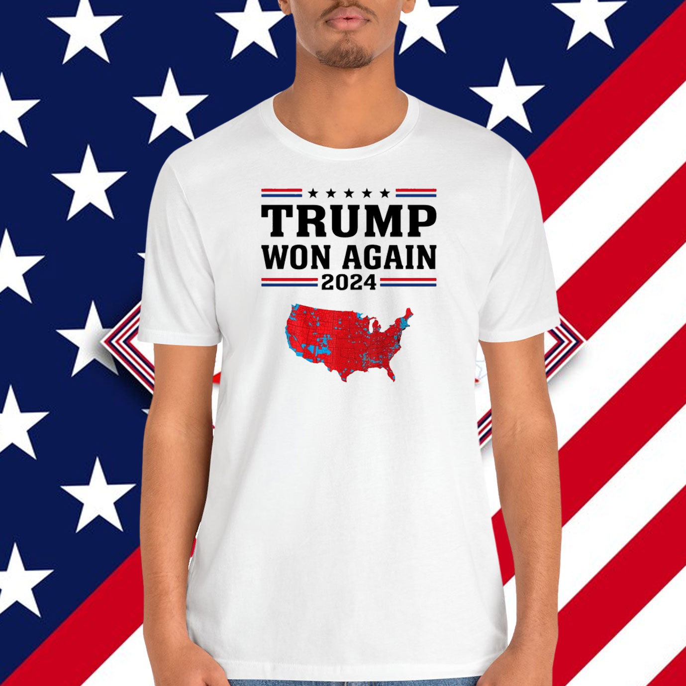 Trump Won Again 2024 Unisex Shirt