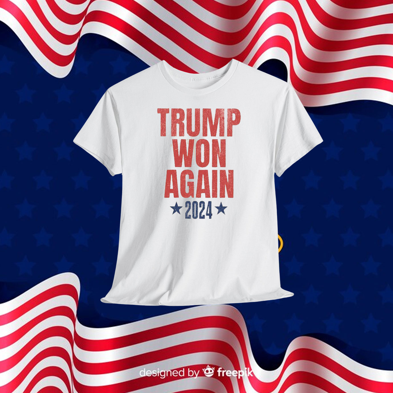 Trump Won Again 2024 Unisex T-Shirt