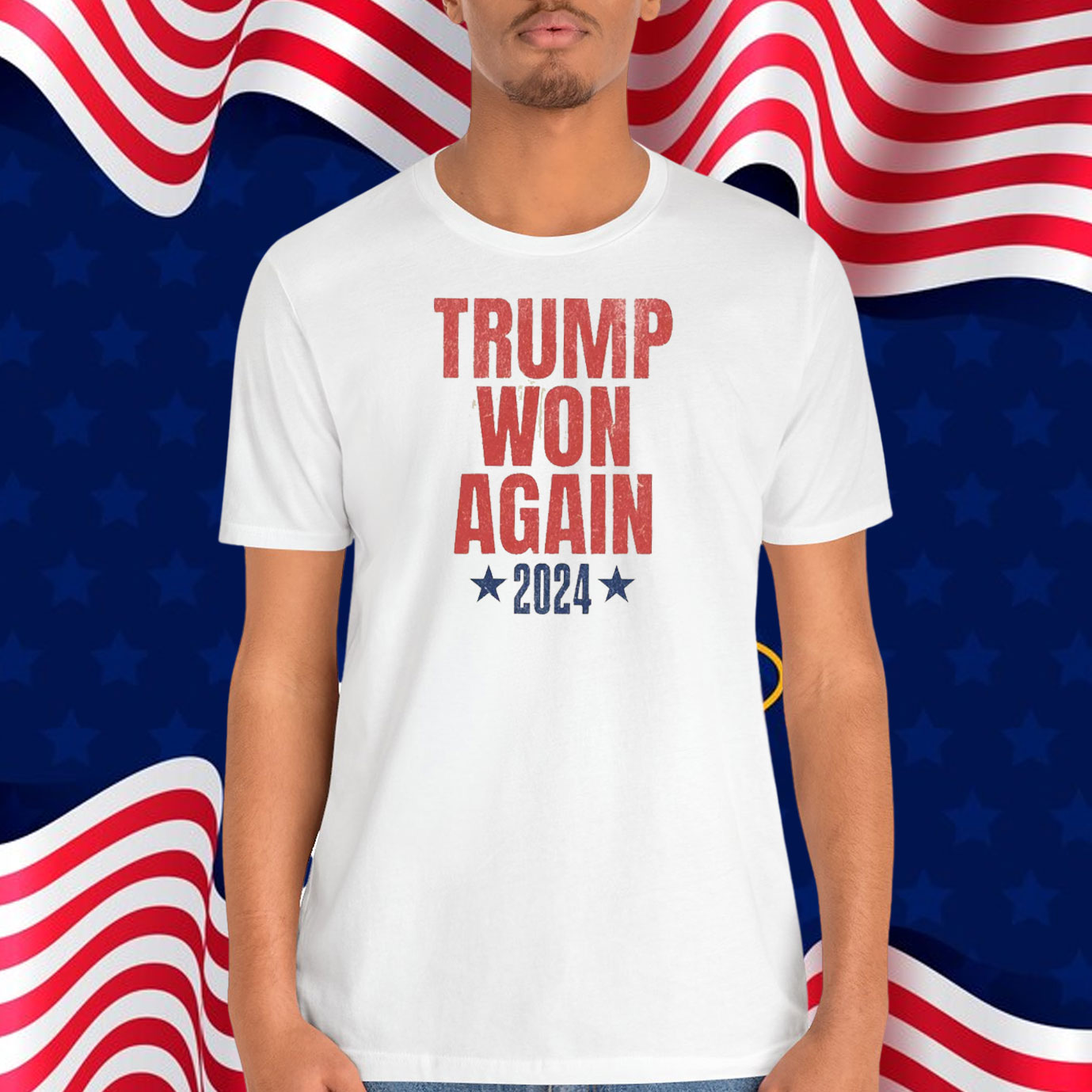 Trump Won Again 2024 Unisex T-Shirt