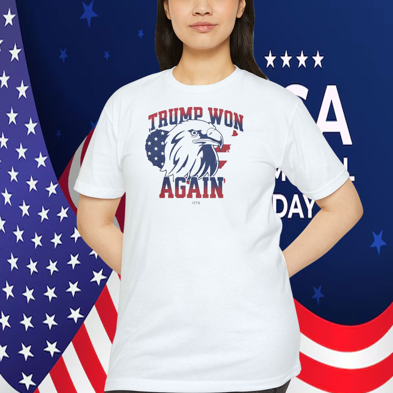 Trump Won Again President Shirt