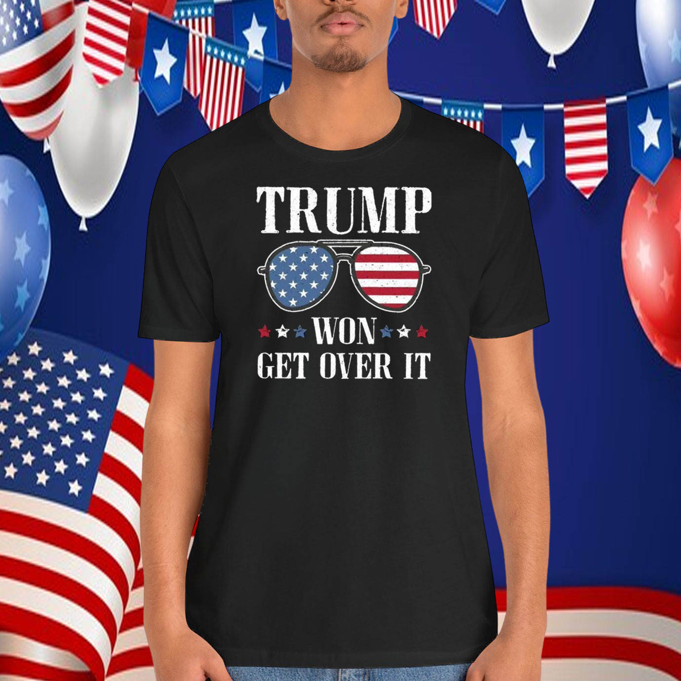Trump Won Get Over It 2024 Shirts