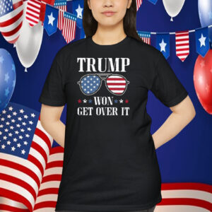 Trump Won Get Over It 2024 Shirts