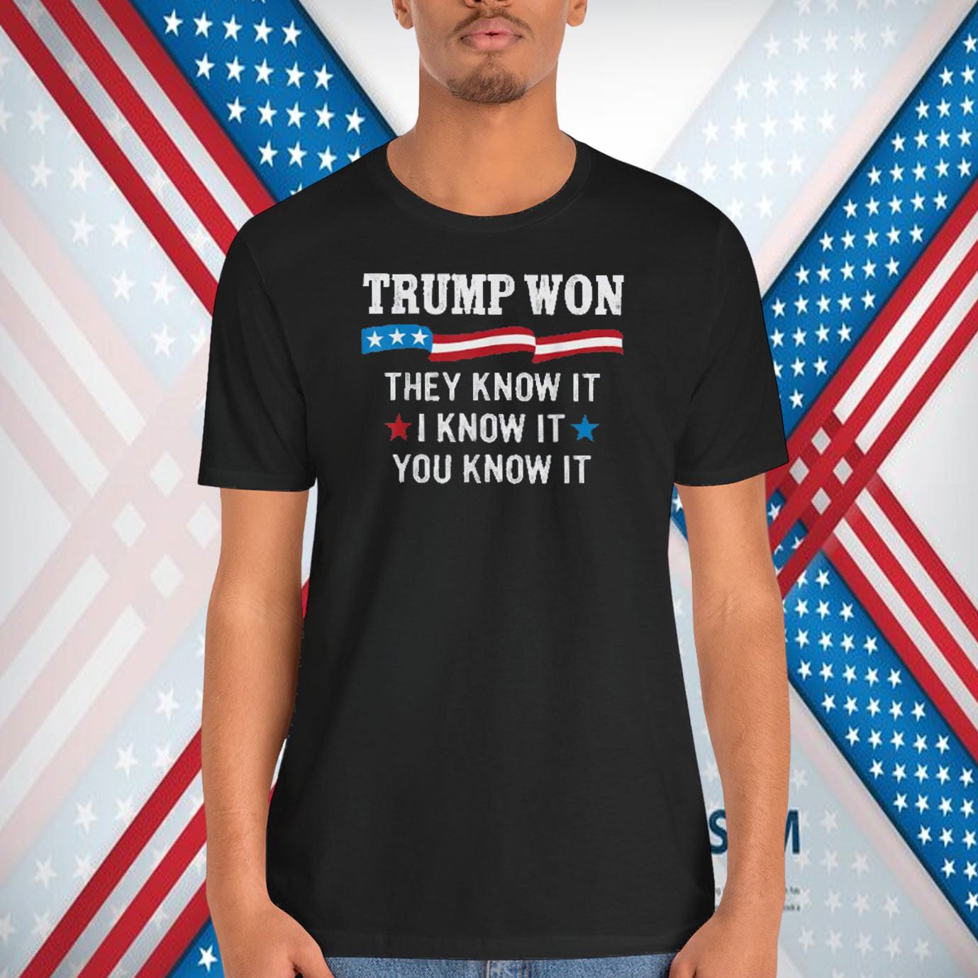 Trump Won They Know It I Know It You Know It 2024 Shirt