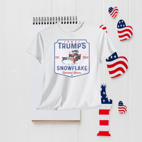 Trump's EST 2024 Snowflake Removal Service Shirt