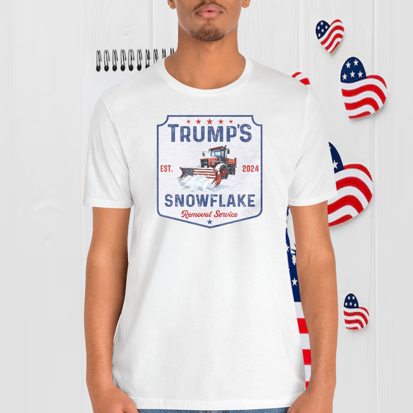 Trump's EST 2024 Snowflake Removal Service Shirt