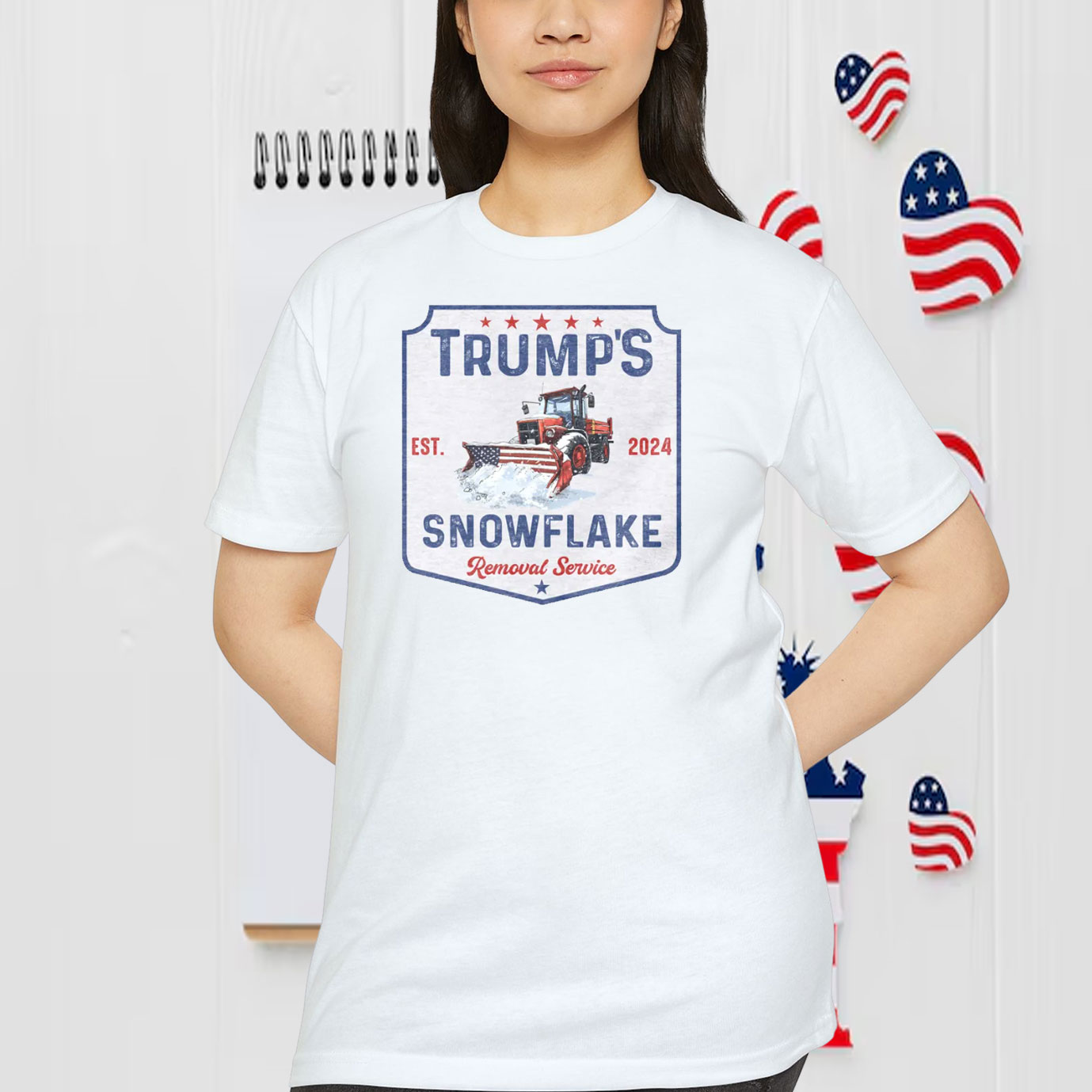 Trump's EST 2024 Snowflake Removal Service Shirt