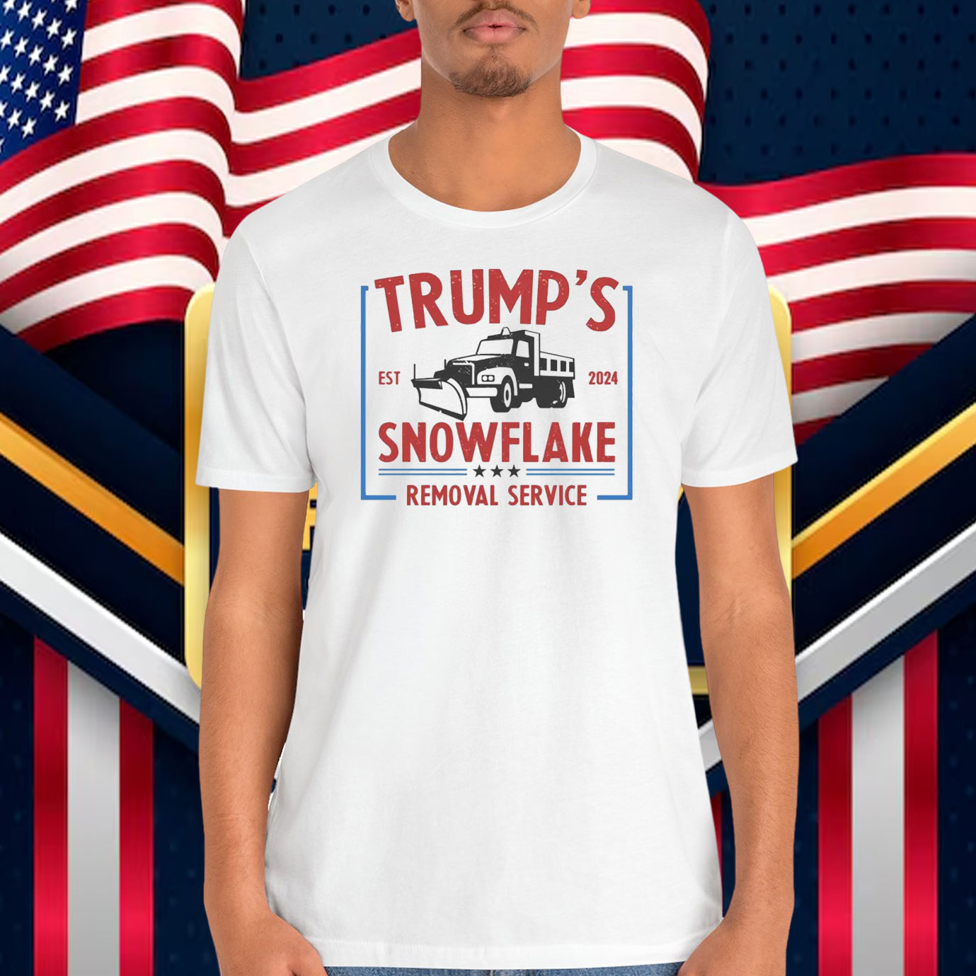 Trump's EST 2024 Snowflake Removal Service Shirts