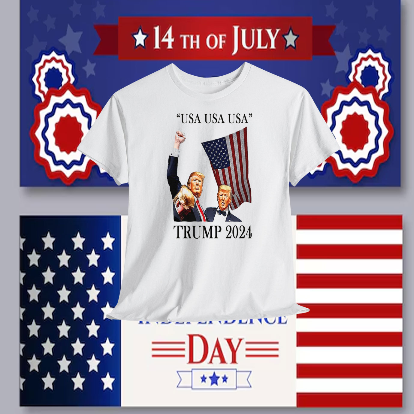 USA USA USA Trump 2024 Shirt
