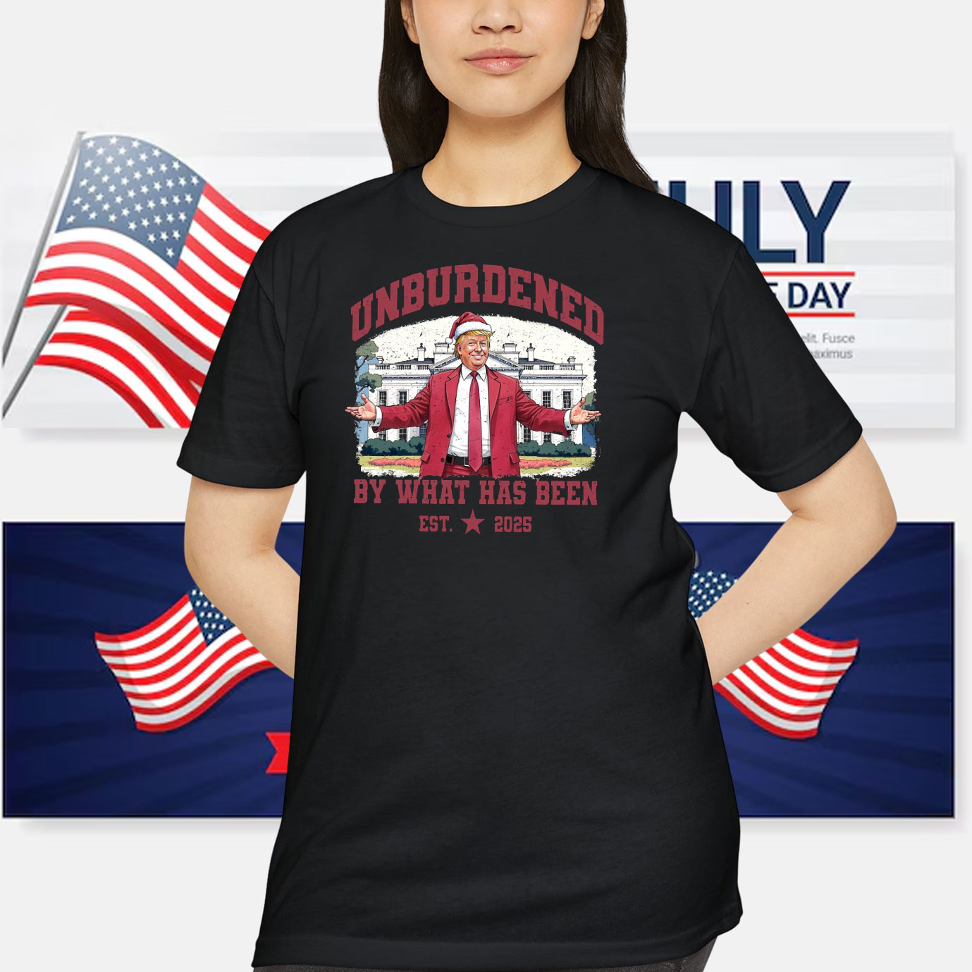 Unburdened By What Has Been Trump 2025 Shirt