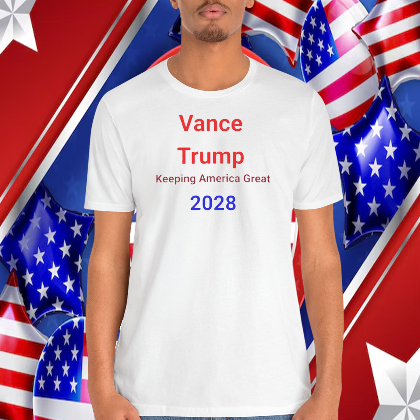 Vance Trump Keeping America Great 2028 Shirt