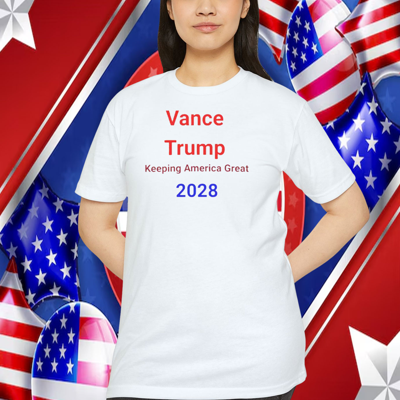 Vance Trump Keeping America Great 2028 Shirt