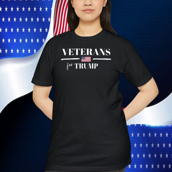 Veterans For Trump 2024 T-Shirt