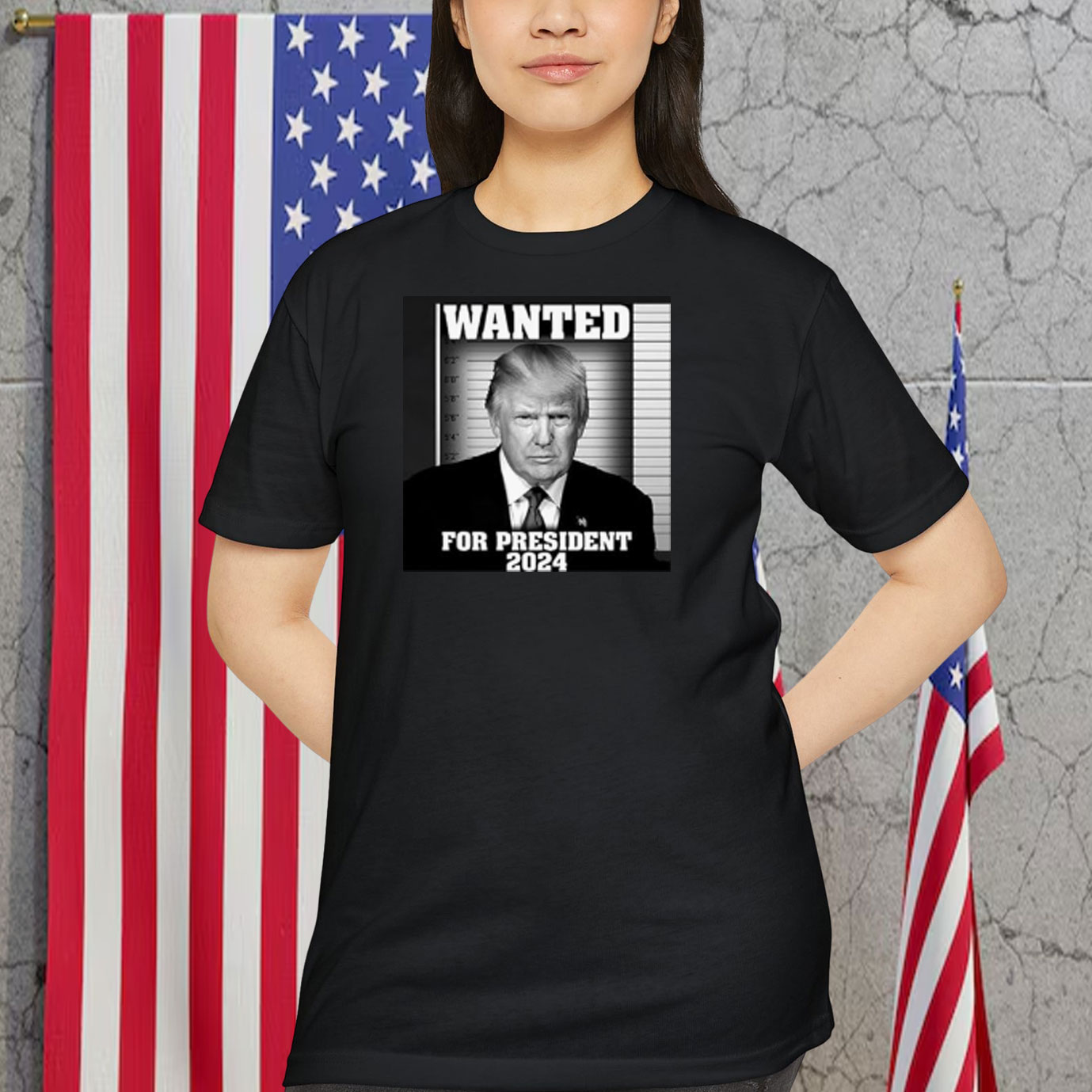 Wanted Trump For President 2024 Shirt