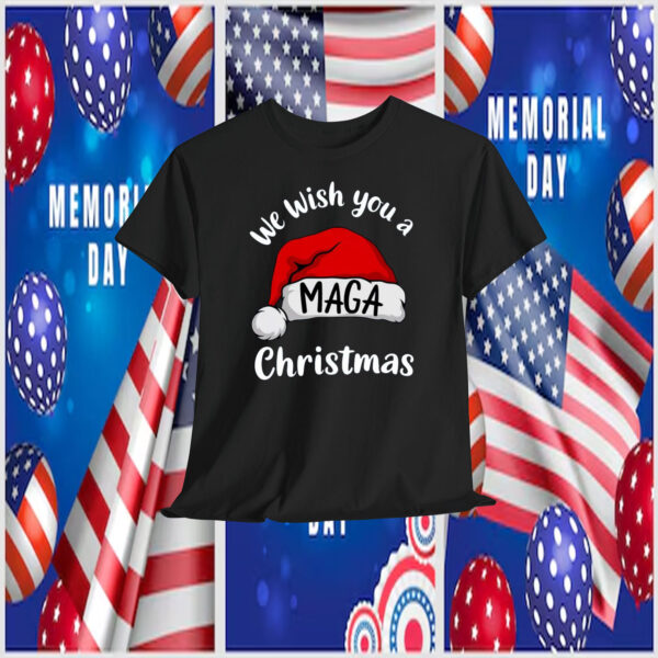 We Wish You A MAGA Christmas Trump 2024 Shirt