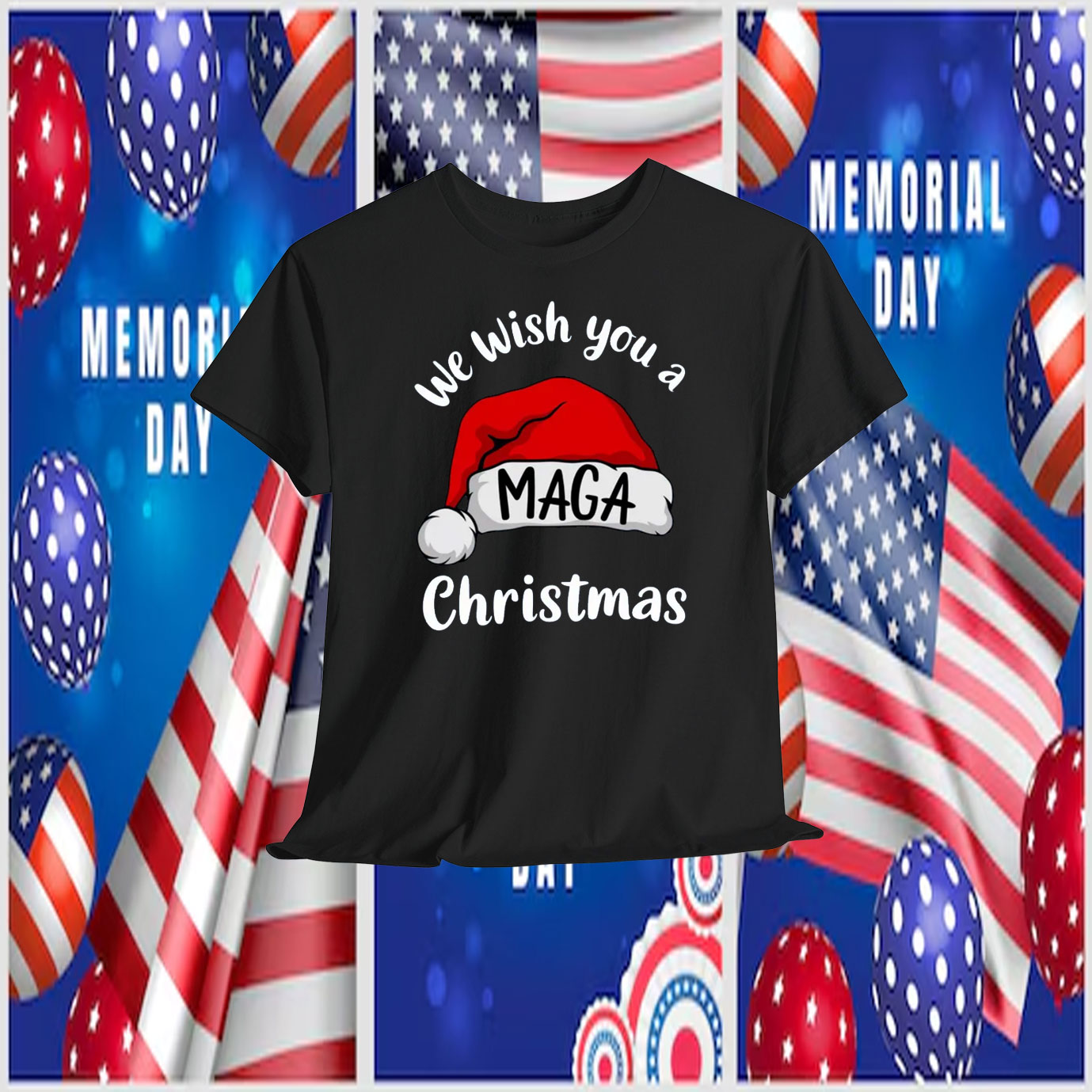 We Wish You A MAGA Christmas Trump 2024 Shirt