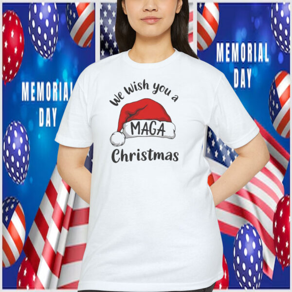 We Wish You A MAGA Christmas Trump Shirt