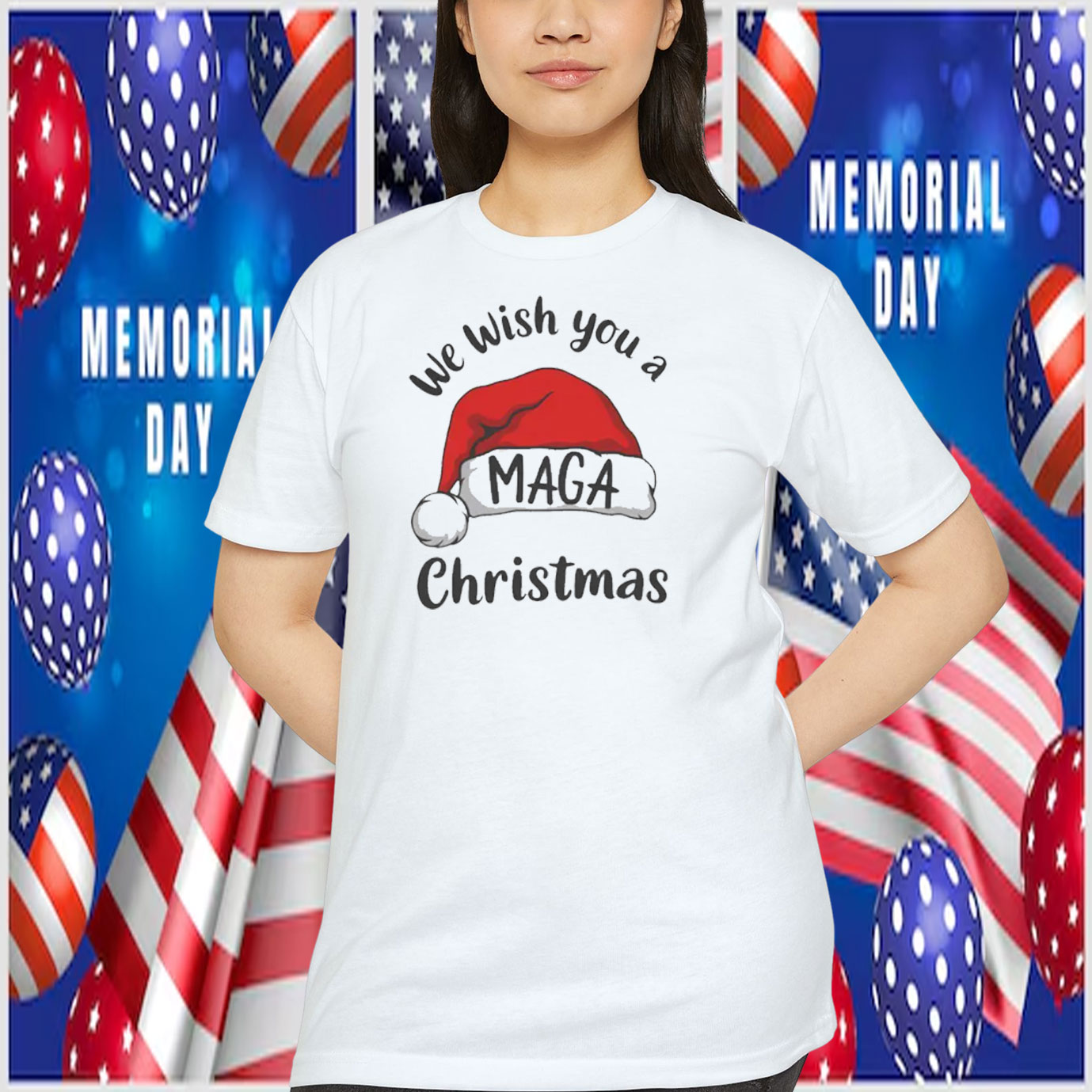 We Wish You A MAGA Christmas Trump Shirt