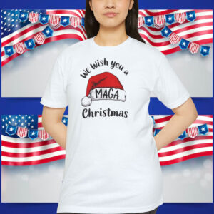 We Wish You A Trump MAGA Christmas Shirt
