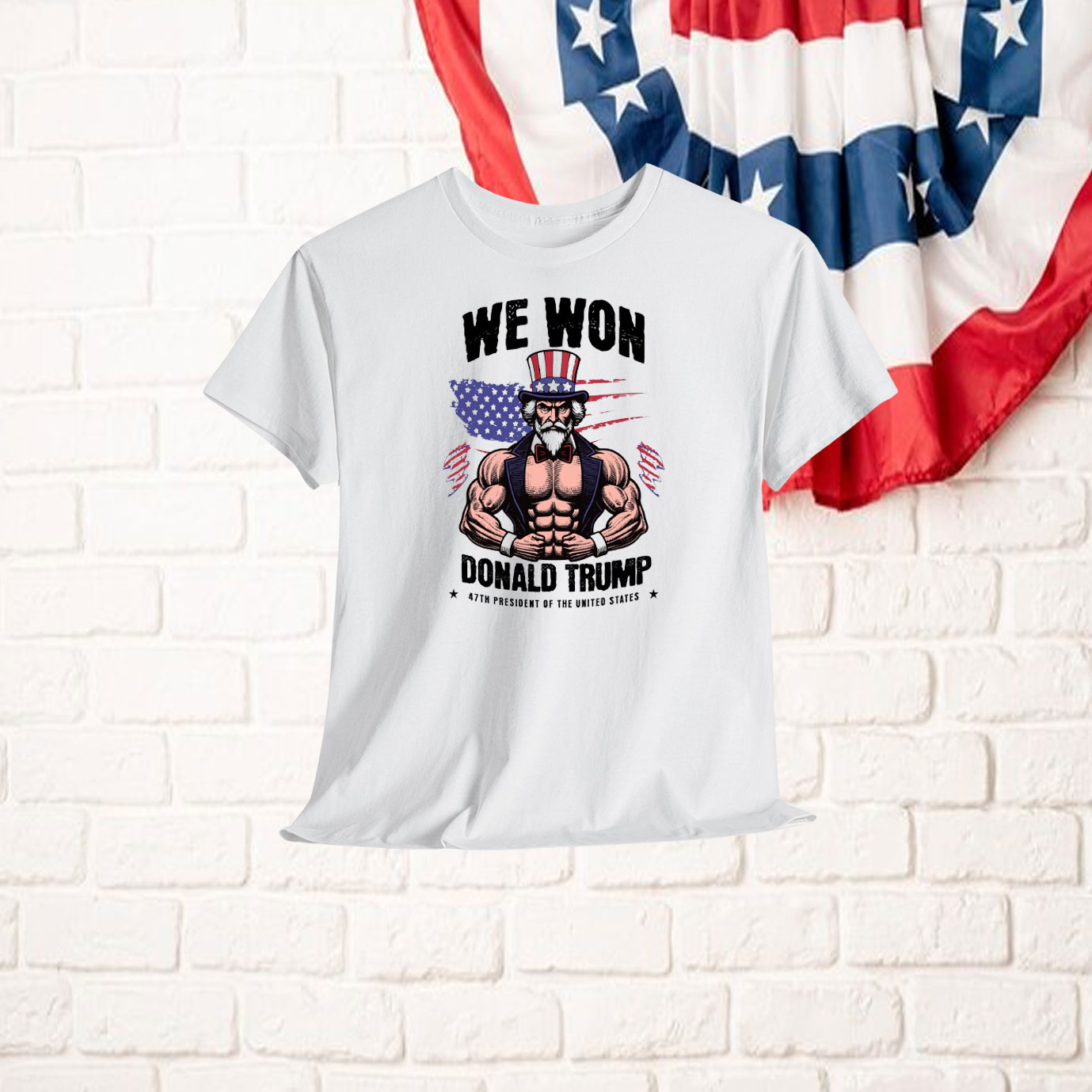 We Won Donald Trump 47Th President Of The United States 2024 Shirt