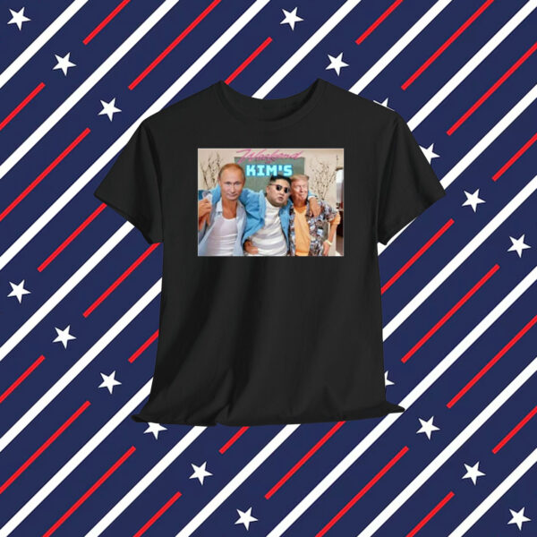Weekend At Kim's Trump Putin Kim Jong Un Weekend At Bernie's Parody T-Shirt