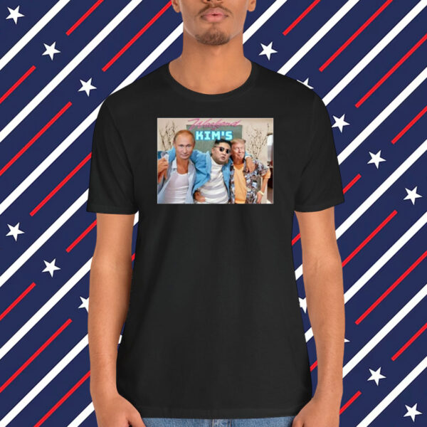 Weekend At Kim's Trump Putin Kim Jong Un Weekend At Bernie's Parody T-Shirt