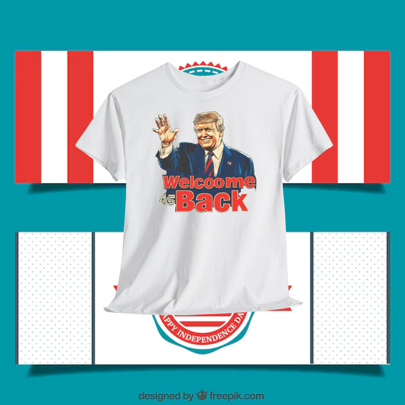 Welcome Back 45 Trump Shirt