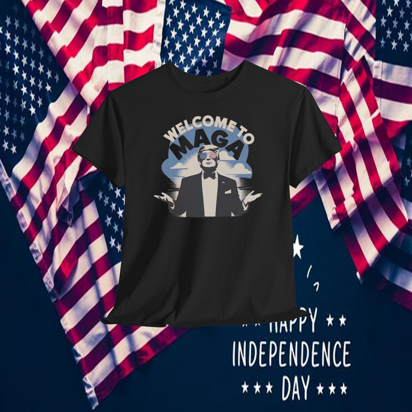Welcome To MAGA Trump Shirt