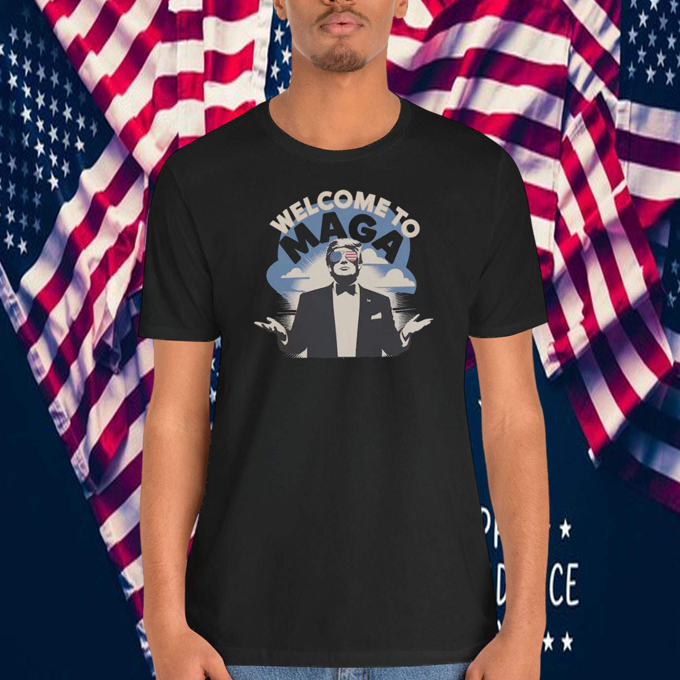 Welcome To MAGA Trump Shirt