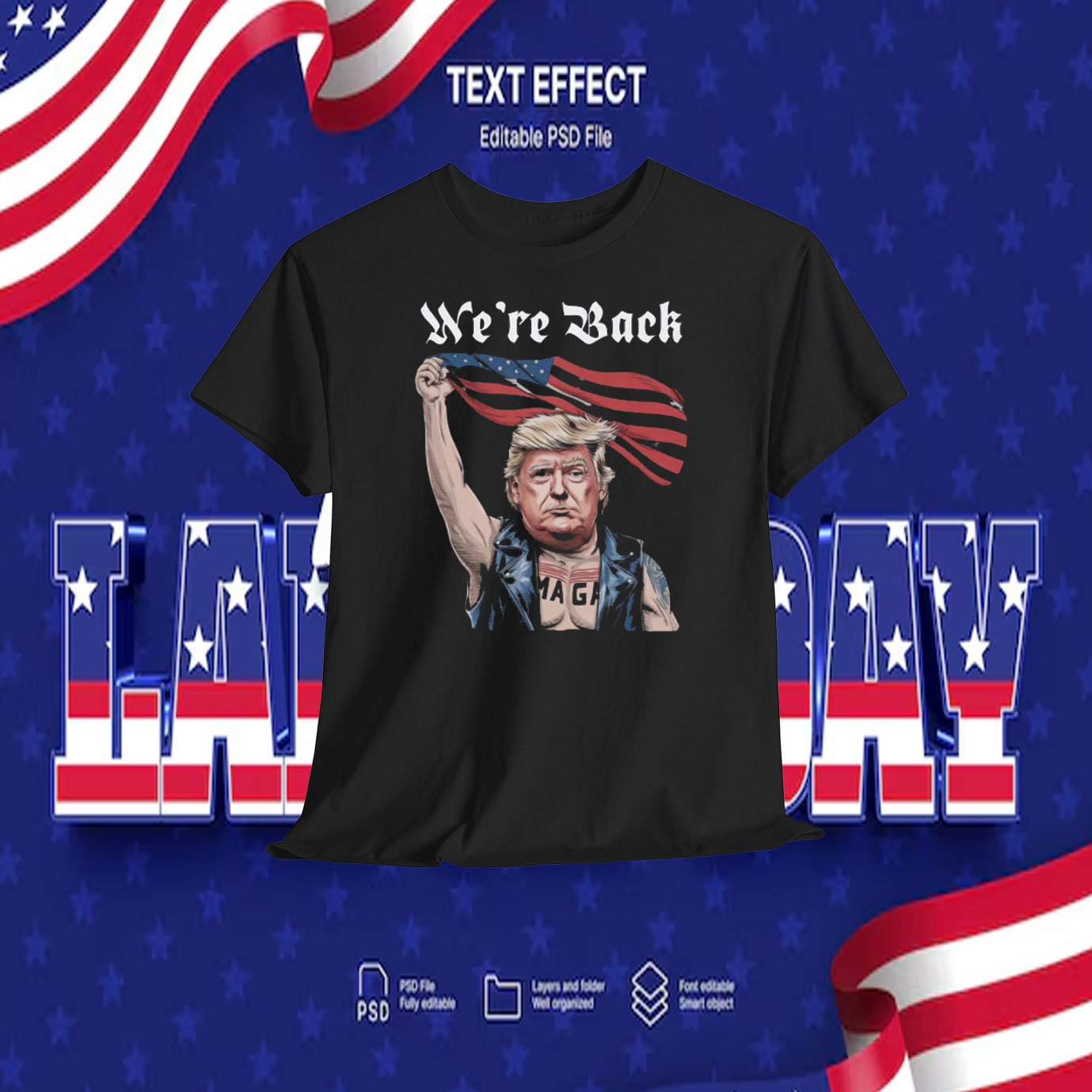 We're Back Trump MAGA Shirt