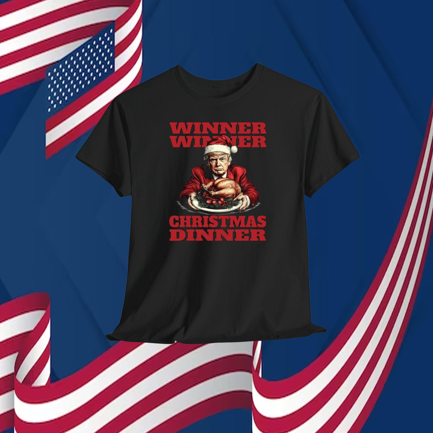 Winer Winer Trump 47 Christmas Dinner Shirt