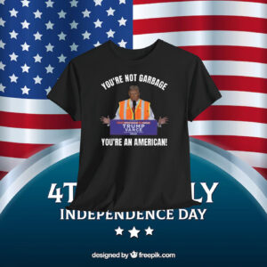 You're Not Garbage Trump Vance You're An American Shirt