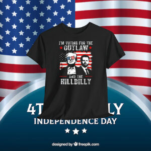 i'm Voting For The Outlaw And The Hillbilly 2024 Shirt