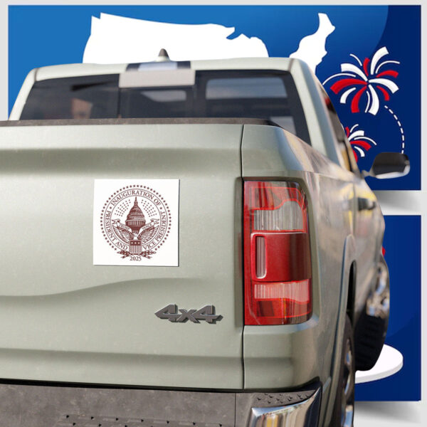 Official 2025 Inauguration MAGA Car Magnet
