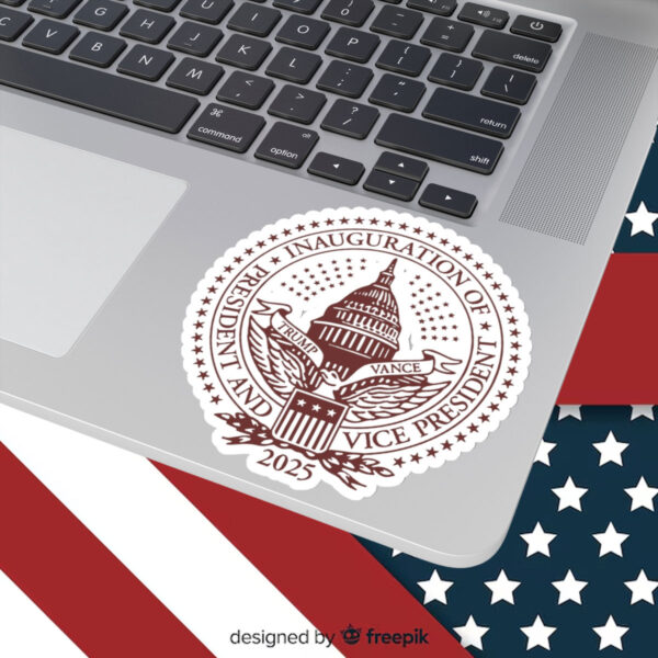 2025 Inauguration Trump MAGA Sticker