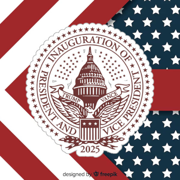 2025 Inauguration Trump MAGA Sticker