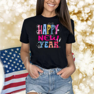 Colorful Happy New Year Trump 2025 Shirt
