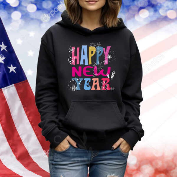 Colorful Happy New Year Trump 2025 Shirt