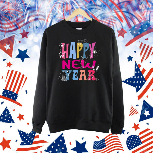 Colorful Happy New Year Trump 2025 Shirt