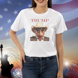 Cowboy Donald Trump 2025 Shirt