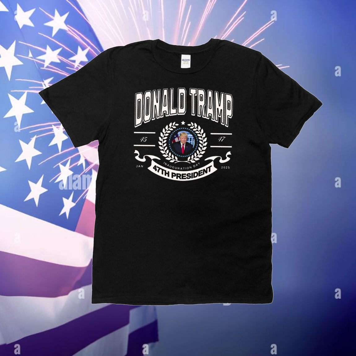 Donald Trump 45 47 Inauguration Day 47Th President T-Shirt
