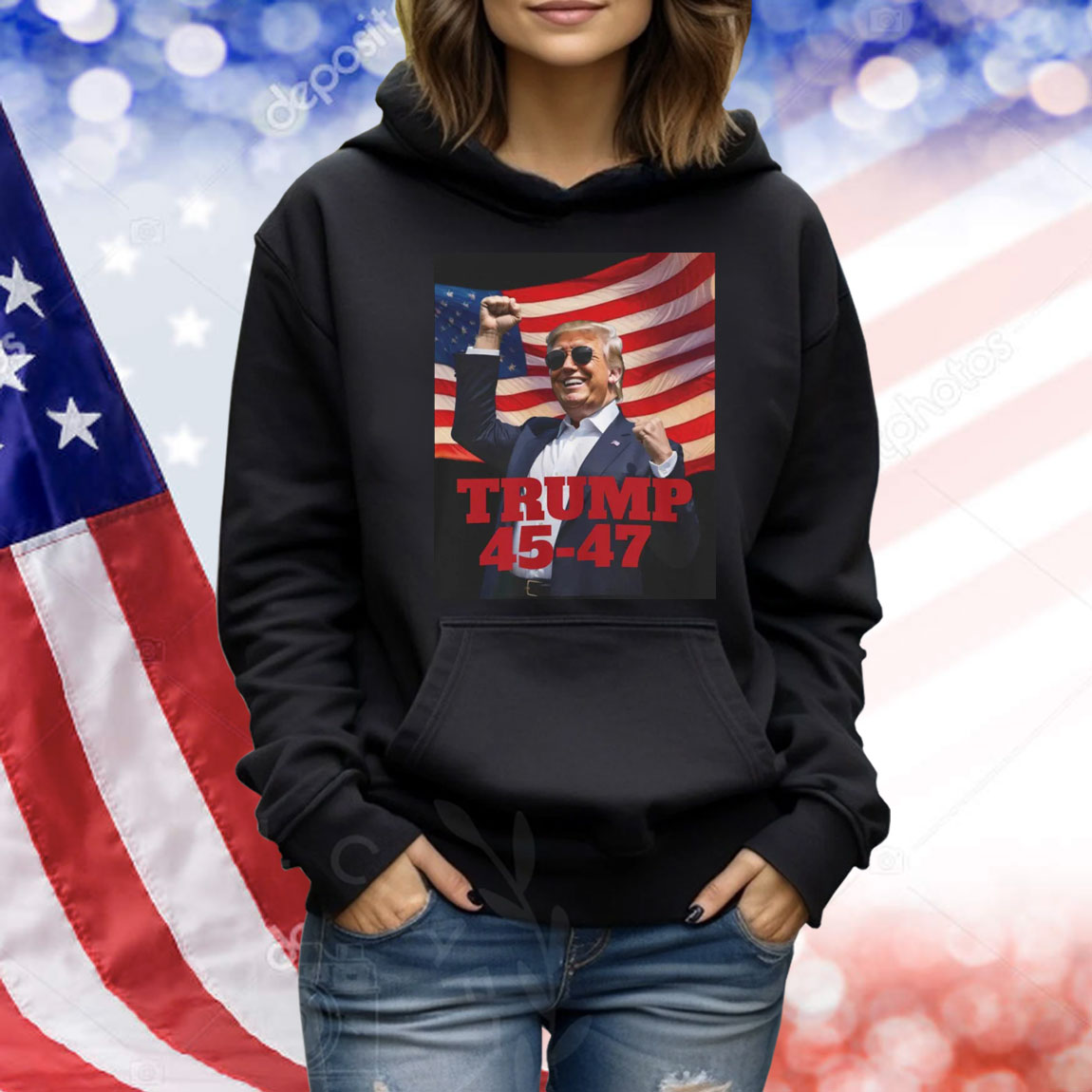 Donald Trump 45-47 Shirt
