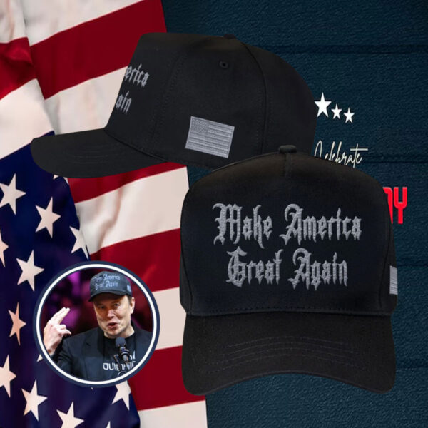 Donald Trump Gothic Dark MAGA Cap
