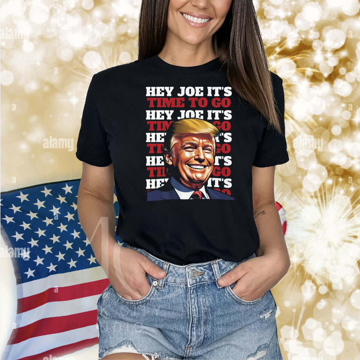 Donald Trump Hey Joe It's Time To Go Shirt