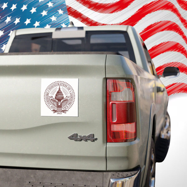 Donald Trump Inauguration MAGA 2025 Car Magnet