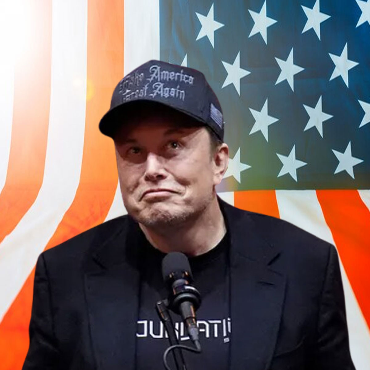 Elon Musk Unveils Dark Gothic MAGA