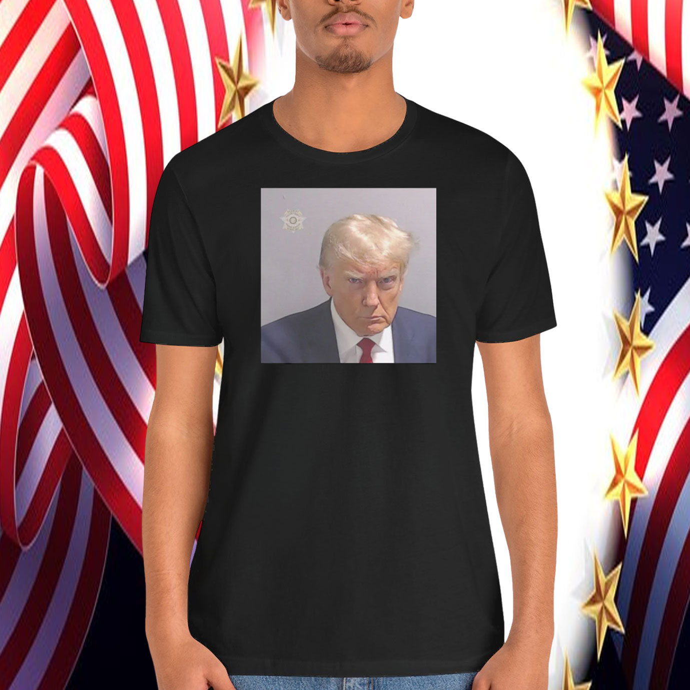 Exclusive President Donald Trump Mugshot Shirt