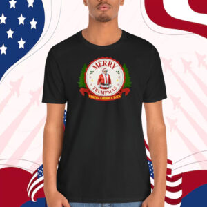 Funny Donald Trump Christmas Merry Trumpmas Taking America Back Shirt