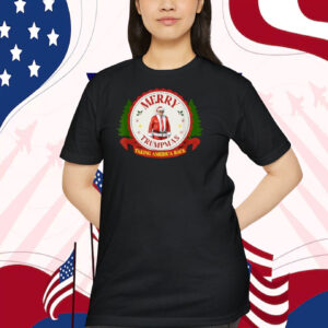 Funny Donald Trump Christmas Merry Trumpmas Taking America Back Shirt
