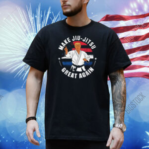 Funny Donald Trump make Jiu - Jitsu great again republican Shirt