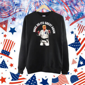 Funny Donald Trump make Jiu - Jitsu great again republican Shirts